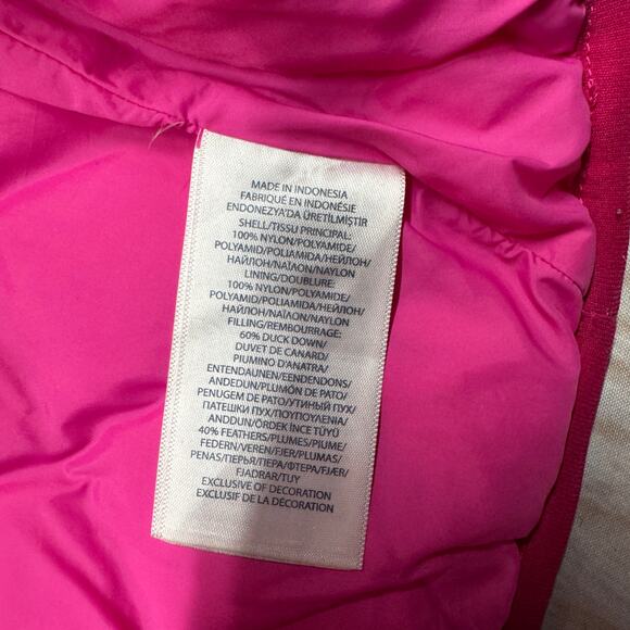 Polo Ralph Lauren Toddler Girls Size 5 Water-Repellent Duck Down Jacket Pink - Picture 6 of 6